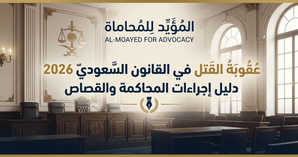 الدليل الشامل لقضايا القتل والدم في النظام الجزائي السعودي (تحديث 2026)