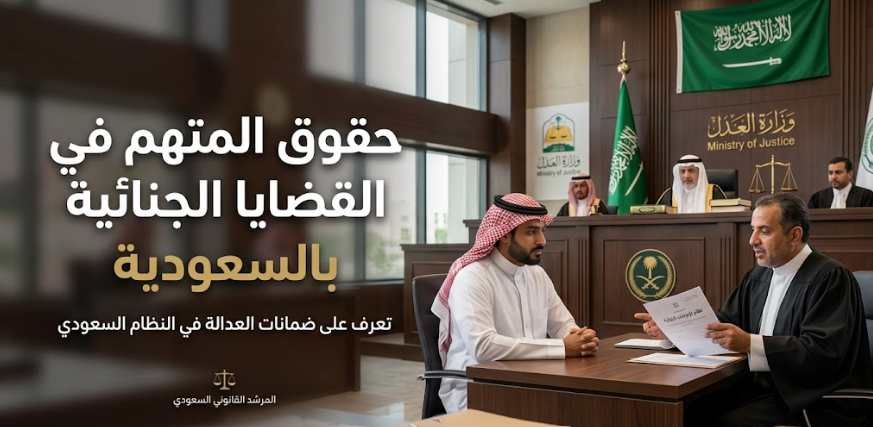 حقوق المتهم في القضايا الجنائية بالسعودية: ما الذي يضمنه النظام؟